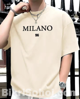 Drop Shoulder Tshirt with DTF Print